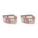 thumbnail image 4 of Kearding Estante de almacenamiento de PP, cepillo Triangular autoadhesivo con autodrenaje, organizador de esponja para botellas, soporte para Rosa 2Conjunto, 4 of 6