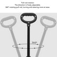 thumbnail image 4 of Foldable Pet  4 Wheels, Multifunctional Pullable Pet Cart Folding Pet  with 45 Incline Design for Outdoor, 4 of 7