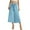 Light Blue, variant on SwiftWear Womens Trendy Wide Leg Capri Pants with Drawstring Waist - Solid Color Loose Fit Cropped Trousers Casual Comfort S-2XL
