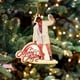 thumbnail image 4 of Regalo para niños Barry Santa Barry Wood Meme Festival Suministros Adornos navideños Árbol de Navidad Colgante de madera para Navidad, 4 of 5