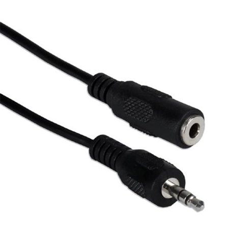 QVS CC400-06 6 ft., 3.5 mm. Mini-Stereo Male to Female Speaker Extension Cable