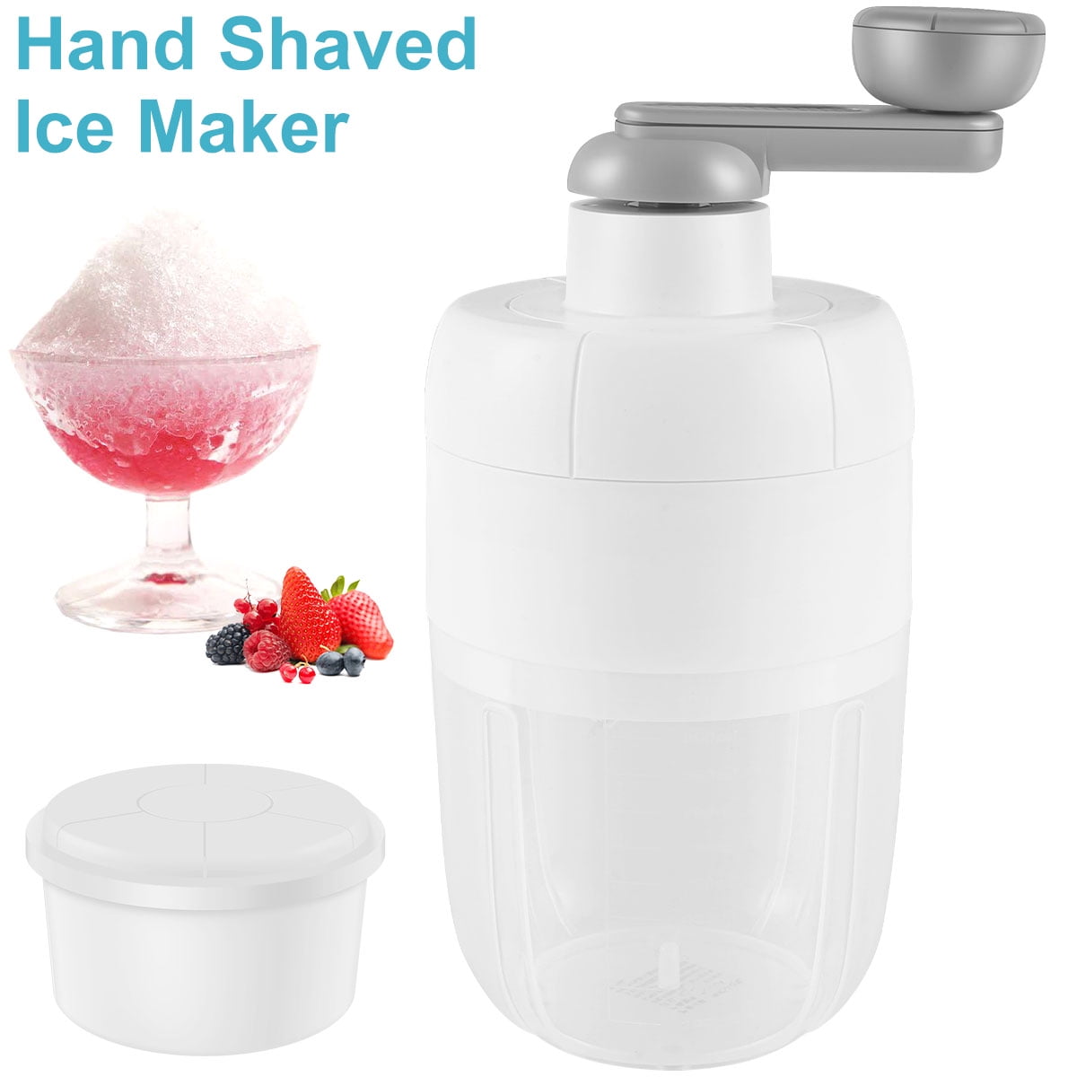 Newsoul Ice Shaver Machine,Snow Cone Shaved Ice Machine,Manual Ice