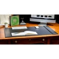 thumbnail image 2 of Dacasso Black Crocodile Embossed Leather Desk Set 3-Piece, 2 of 4