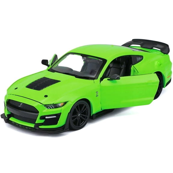 2020 Ford Mustang Shelby GT500 Bright Green 1/24 Diecast Model Car by Maisto