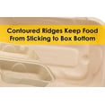thumbnail image 3 of Avant Grub 6x9" 21oz Microwavable Kraft Take-Out Food Storage Container, 25 Pk, 3 of 5