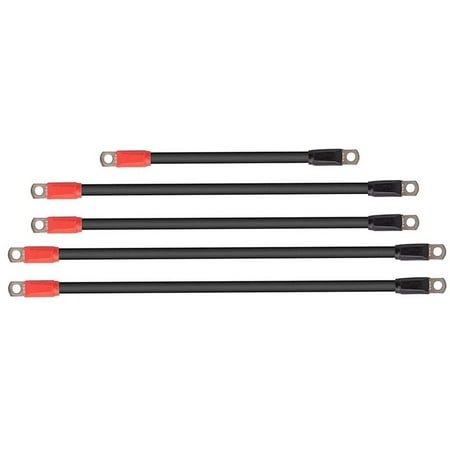 36V 48V Golf Cart Battery Cables Kit Heavy Duty 4AWG Copper Wiring for Ebike Scooter Connection Line
