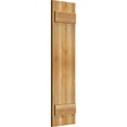 thumbnail image 2 of 10 3/4"W X 40"H Timbercraft Two 5 3/8" Boards Joined Board-N-Batten Shutters, Rough Sawn Western Red Cedar (Per Pair), 2 of 13