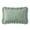 Green, variant on The Pioneer Woman Green Matelasse Floral Crochet Ruffle Decorative Lumbar Pillow