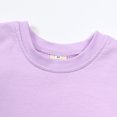 thumbnail image 4 of LYMAYTER Kids Baby Girls Cotton T-Shirt Outfit 2PCS Infant Lace Short Sleeve Tees Tops Shorts Casual Sets for 9 Months-7 Years, 4 of 10