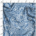 thumbnail image 2 of Soimoi Polyester Fleece Blue Fabric By the Yard - 56 Inch Wide -Florals Print Fabric - Elegant and Timeless Patterns for Fashion and Home Decor Printed Fabric, 2 of 6