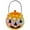 Orange1, variant on SIguan,Light up Halloween Trick or Treat Skeleton Bucket, Candy Storage Durable Reusable Food Storage with Holder Orange1 7.09*9.84''