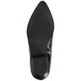 thumbnail image 6 of Journee Womens Taliah Western Low Cut Pointed Toe Cuban Heel Comfort Ankle Booties, Widths Available, 6 of 9