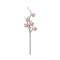 thumbnail image 2 of Artificial Velvet Pumpkin Pick with Branches Berries, Fake Floral Stems Home Decor, Fall Harvest Floral Arrangement Supply, Fit for Thanksgiving Halloween Table Decor, Pink, 2 of 9