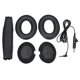 thumbnail image 4 of Twowood auricular Cable de audio de la almohadilla de la almohadilla de la almohadilla del oído de reemplazo de 6pcs para QuietComfort QC15, 4 of 6