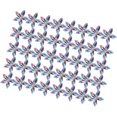 thumbnail image 2 of Paquete de 200 cuentas de resina acrílica planas para coser, cristales brillantes con agujero, accesorios para manualidades (n.° 3), 2 of 5