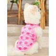 thumbnail image 1 of CourtneyGrabenShop 1pc Heart Print Pet Tank For Dog And Cat For Summer & Spring, 1 of 4