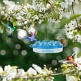 thumbnail image 2 of SCNOR Outdoor Hanging Hummingbird Feeder with 8 Feeding Ports – Weatherproof Plastic Garden Decor, 2 of 6