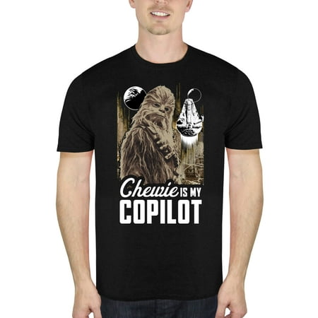 Solo: A Star Wars Story Men's Chewie Co-Pilot Short Sleeve Graphic T-Shirt, up to Size