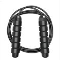 thumbnail image 1 of Fitness Wire Rope Memory Foam Handles Skipping Rope Speed Jump Rope Cable, 1 of 3