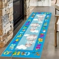 thumbnail image 3 of Colorful Alphabet Runner Rug Cartoon Letter Children's Non-Slip Play Mat Fun Home Decor Children's Game Area Education Carpet, 3 of 9
