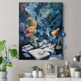 thumbnail image 4 of Surreal Jellyfish Canvas Print Wall Art for Living Room Office Study Hotel Creative Gift, 4 of 8