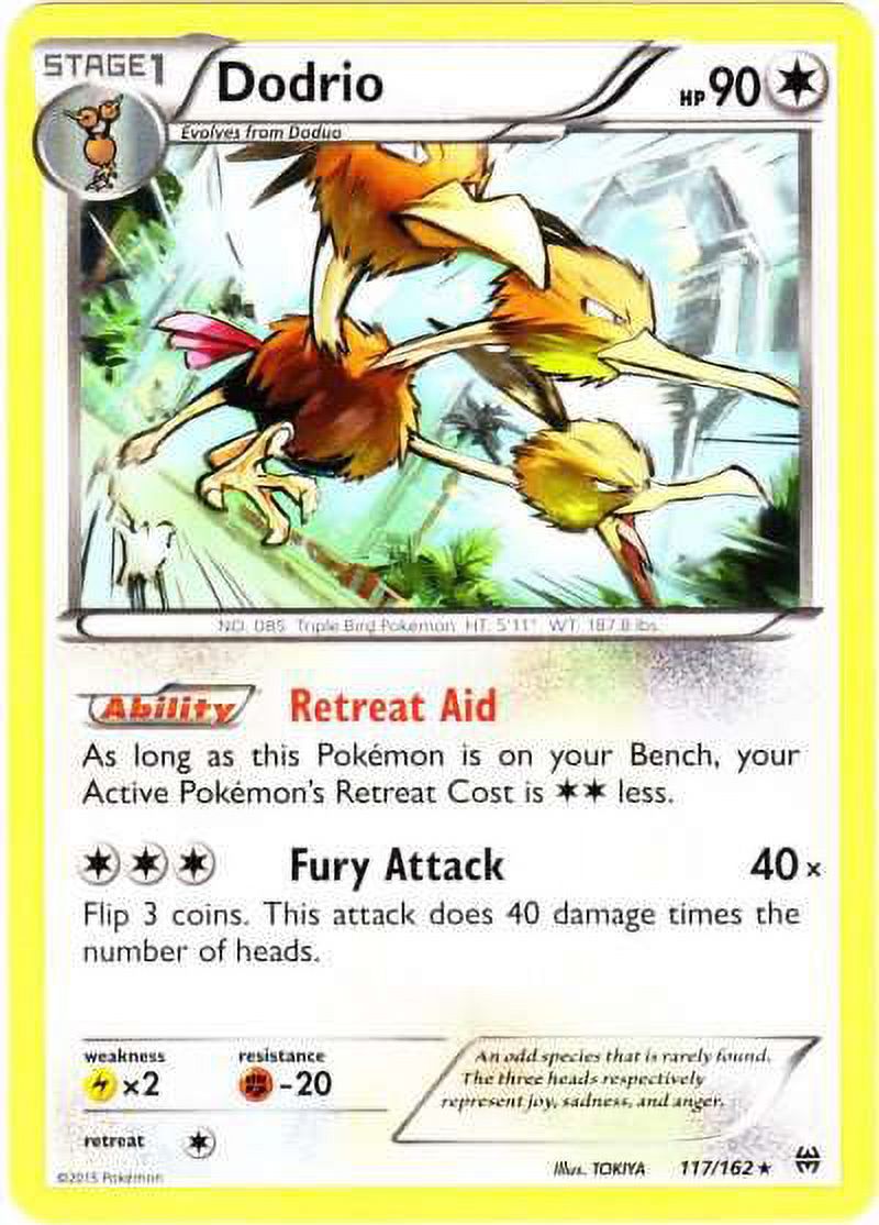 Pokemon BREAKthrough Dodrio #117