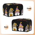 thumbnail image 3 of Picia Have a Nice Day Print 2 Slice Toaster Cover , Toaster Protector Dustproof Kitchen Appliance Cover, Kitchen Appliance Dustproof Protector, 3 of 7