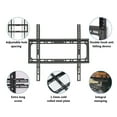 thumbnail image 3 of Universal Iron TV Wall Mount Bracket for 17-43 Inch LCD TVs - Heavy-Duty, Safe & Durable Construction, Easy Installation with Included Fittings, Space-Saving Design, Black Finish, Compact 30x15x3cm, 3 of 5