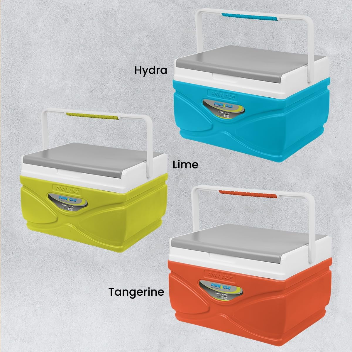 Pinnacle Portable Picnic Cooler 4.5 L Hard Insulated Coolbox with Handle – Blue