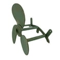 thumbnail image 2 of Zeckos Nautical Boat Propeller Garden Hose Holder, Cast Iron Verdigris and Bronze Finish, 10.5" Diameter, 2 of 8