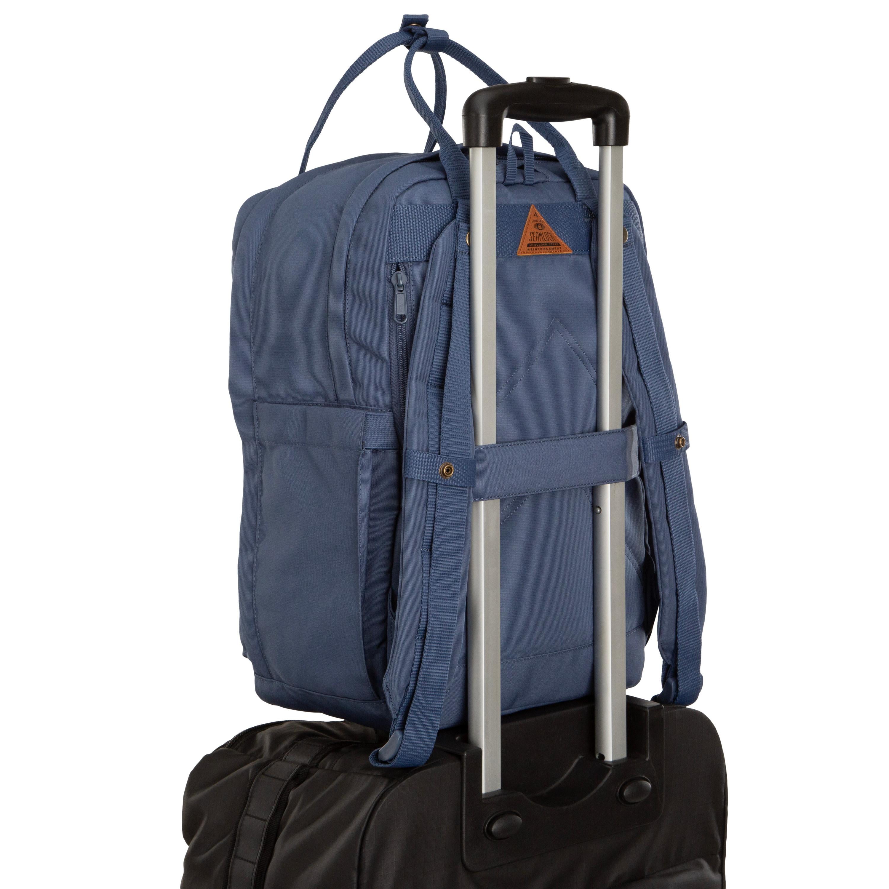 Ozark Trail Dual Carry Backpack Blue Indigo Adult Teen Everyday Polyester Walmart