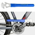 thumbnail image 2 of Pedal Spanner Bike Pedal Wrench Pedal Spanner 15mm Repair Tool with Skidding Long Handle, 2 of 9