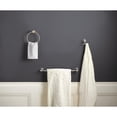 thumbnail image 4 of Moen Weymouth Chrome Bathroom Hand Towel Ring, 4 of 7