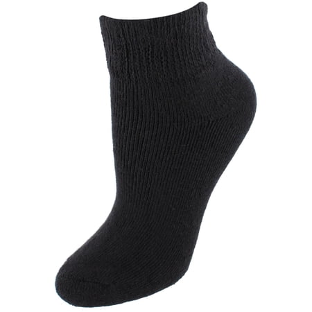 Knocker Quarter Comfort Diabetic Socks (3 Pairs) (Women)