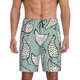 thumbnail image 1 of Fotbe Hand Drawn Chickens Pantalones Cortos de Pijama para Hombre, Ropa de Dormir, Pantalones de Pijama Cortos para Hombre-X-Large, 1 of 6