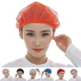 thumbnail image 6 of Washranp Unisex Hat,Solid Color Elastic Breathable Mesh Dustproof Working Anti-Dust Hat, 6 of 6