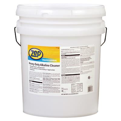 Zep Professional Heavy-Duty Alkaline Cleaner - 5 Gal (Each) - 1041569 - Powerful All-Purpose Cleaner and Degreaser, Non-Abrasive and No Spotting, Sufactants are Biodegradable