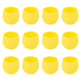thumbnail image 3 of 12 piezas Pequeñas macetas de flores plantadores de macetas para recipientes para ventana, balcón, plantas para exteriores interiores, decoración del Amarillo, 3 of 8