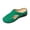 Green, variant on Wedge Mules for Women Closed Toe Paneled Summer Casual Walking Comfort Travel Outdoor Everyday Slip On S Andals Airport Travel Daily Wear