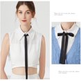 thumbnail image 5 of CAILDANL Lady Half Shirt Blouse Collar Detachable Fake Collar Collar False Collar for Women Girls, 5 of 6