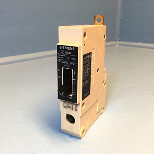 Siemens NGB1B020B 1 Pole 20 Amp 480v Circuit Breaker NGB