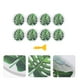 thumbnail image 2 of BRIGHTFUFU 1 set de forma de hoja pegatinas de bañera calcomanías antideslizantes calcomanías creativas de bañera, 2 of 7