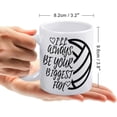 thumbnail image 2 of I''ll Always Be Your Biggest Fan Volleyball Coffee Lovers Cup, Great Novelty Gift, 11 Oz Tea Cup For Men & Women, 2 of 6
