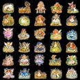 thumbnail image 2 of Pegatinas para álbumes de recortes, diseño de princesas y hadas, PET, transparentes, 30 unidades, 2 of 2