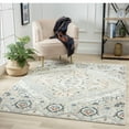 thumbnail image 4 of Luxe Weavers Western Geometric Cream 8x10 Area Rug, Stain-Resistant Carpet, 4 of 9