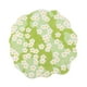 thumbnail image 1 of Alfombra decorativa flocada, lavable, bonita, estética, decoración del hogar, suave Flores verdes, 1 of 9
