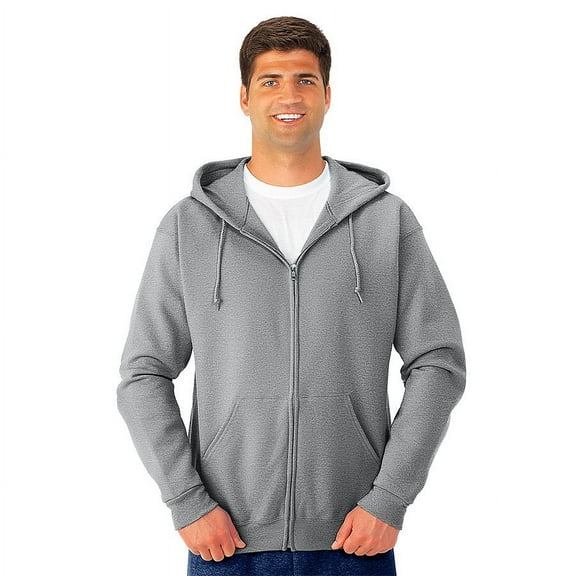 Jerzees 993 Men's 8 oz.; 50/50 Full-Zip Hood