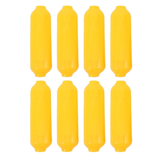 HONMEET 8Ud Para Reutilizable En Plástico Resistente Color Amarillo Ideal Para Reuniones En El Hogar