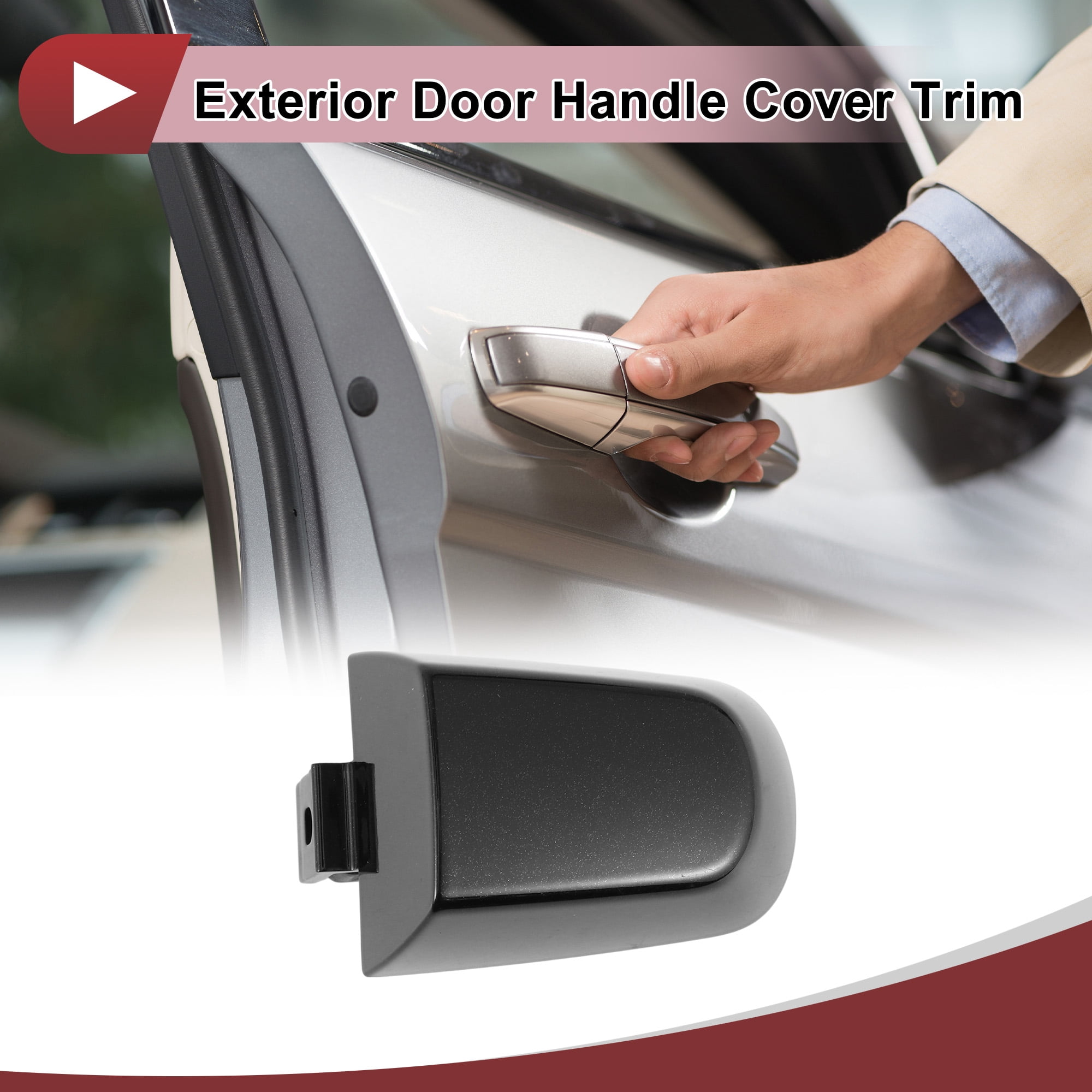 Unique Bargains Front Right Exterior Door Handle Cover for Chevrolet Traverse
