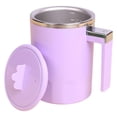 thumbnail image 4 of Taza con agitación automática, taza de café con agitación magnética automática recargable de 350 ml con pantalla LCD de temperatura, taza de café portátil de acero inoxidable para viajes de cocina de, 4 of 7